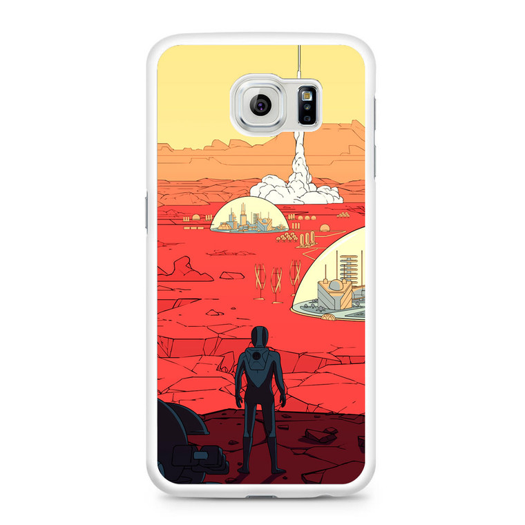 Surviving Mars Game Samsung Galaxy S6 Case