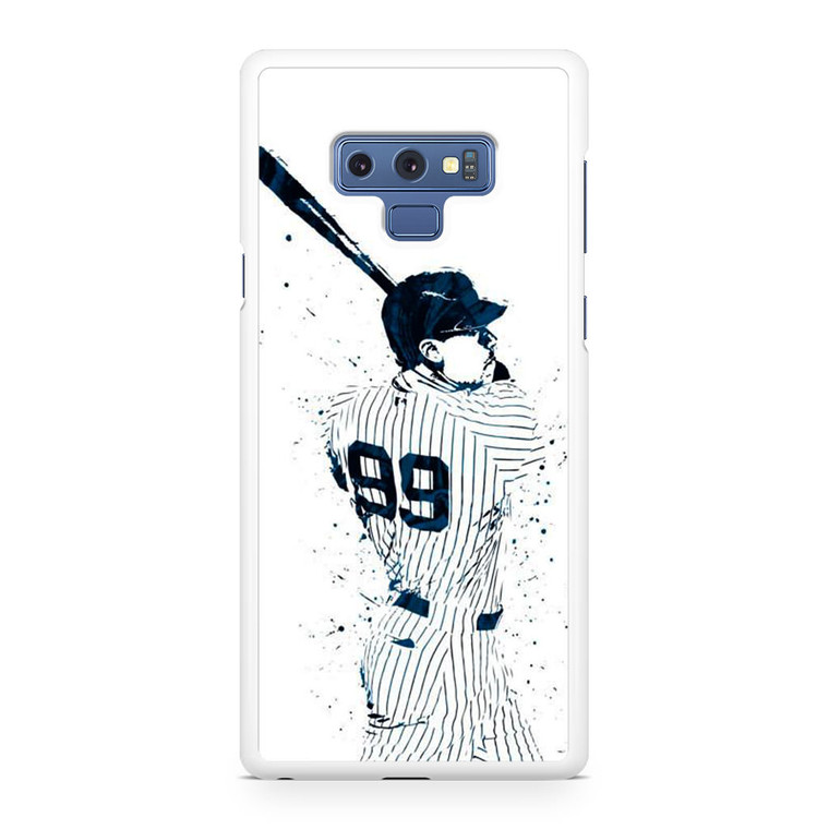 Aaron Judge Poster Samsung Galaxy Note 9 Case