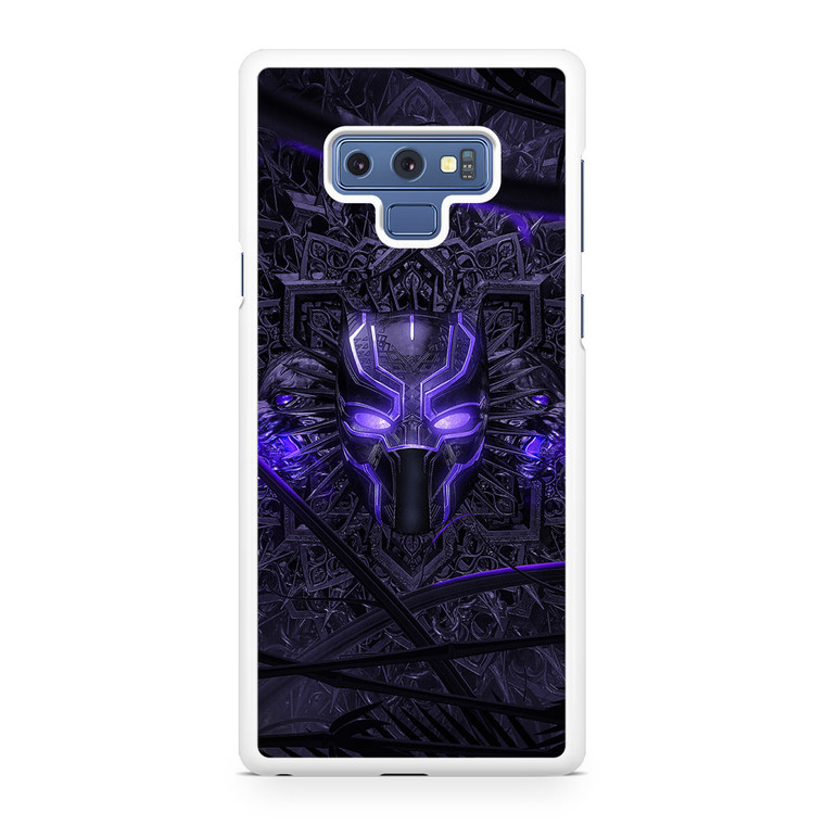 Black Panther Purple Mask Samsung Galaxy Note 9 Case