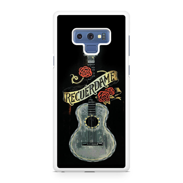 Coco Recuerdame Guitar Samsung Galaxy Note 9 Case