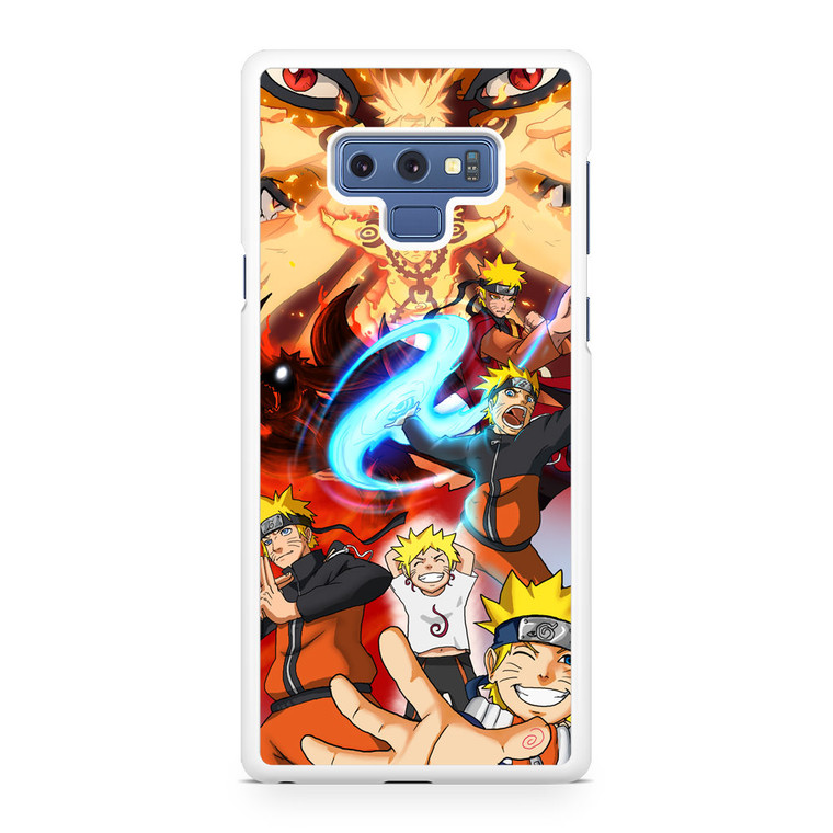 Evolution Of Naruto Uzumaki Samsung Galaxy Note 9 Case