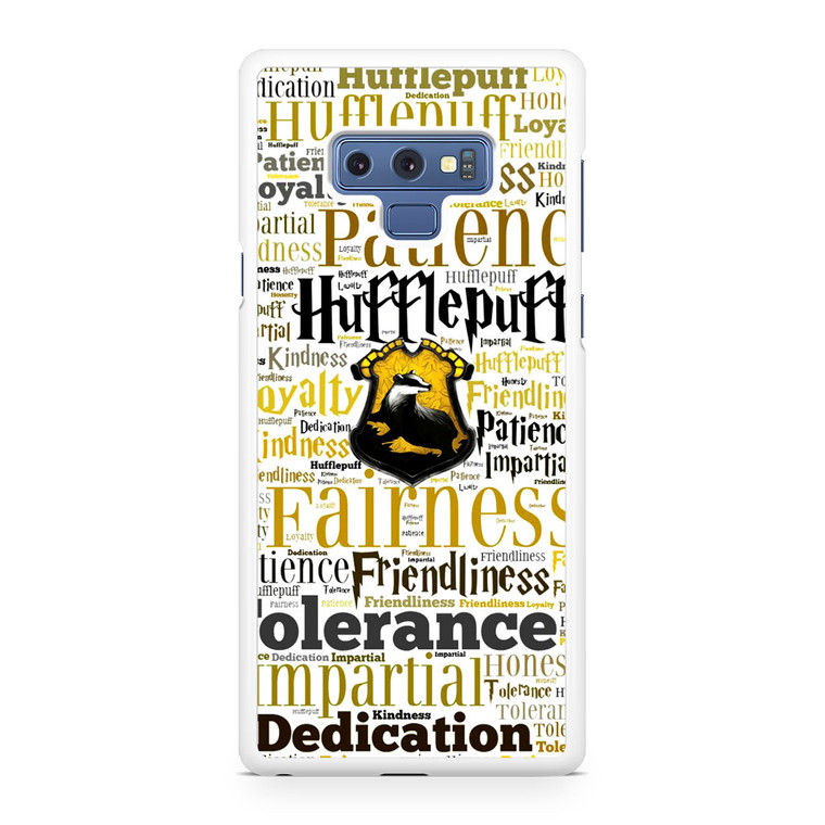 Hufflepuff Quote Samsung Galaxy Note 9 Case