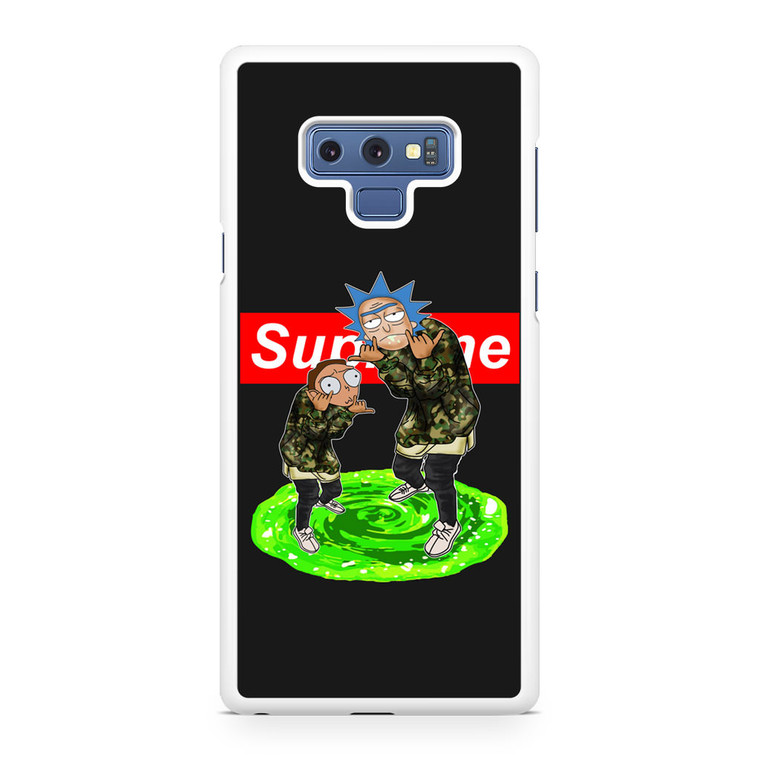 Rick and Morty Supreme Samsung Galaxy Note 9 Case