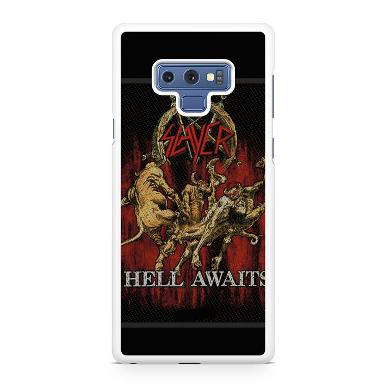 Slayer Hell Awaits Black Metal Band Samsung Galaxy Note 9 Case