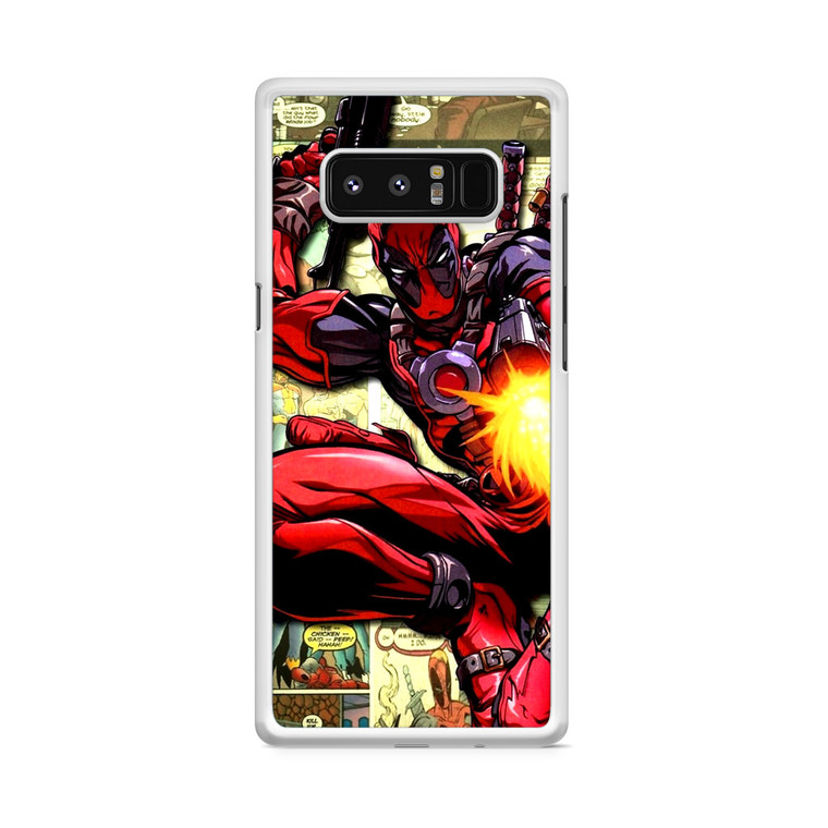 Deadpool Comics Samsung Galaxy Note 8 Case