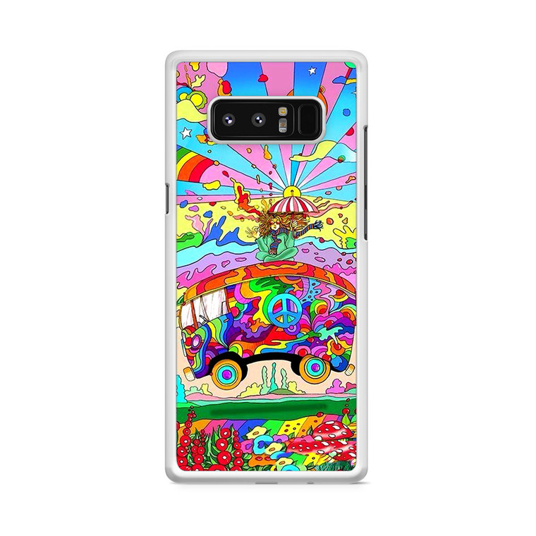 Hippie Magic Bus Samsung Galaxy Note 8 Case