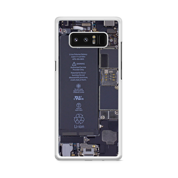 iPhone Fake Internals Samsung Galaxy Note 8 Case