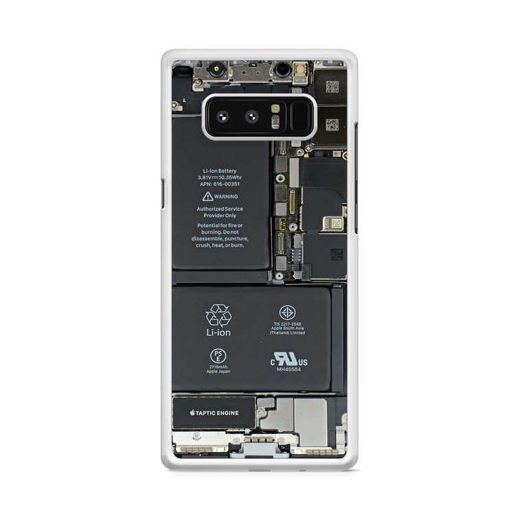 iPhone X Internals Samsung Galaxy Note 8 Case