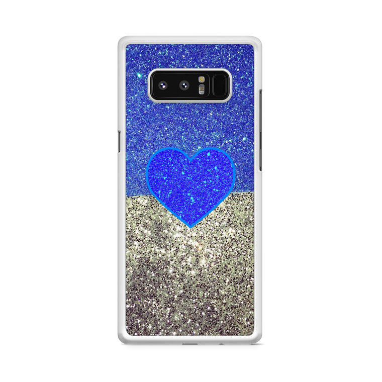 Love Glitter Samsung Galaxy Note 8 Case