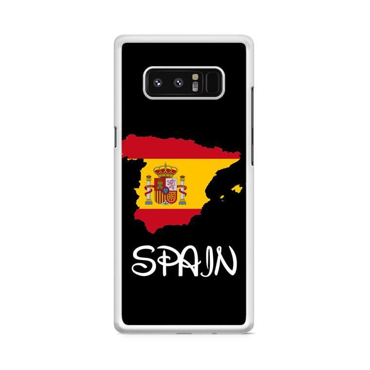 Spain World Cup 2018 Samsung Galaxy Note 8 Case