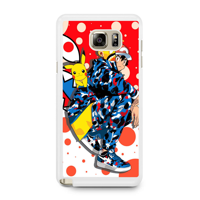 Bape Supreme Pikachu Samsung Galaxy Note 5 Case