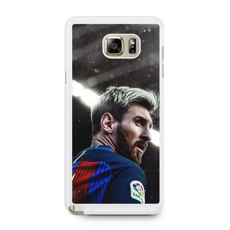 Lionel Messi Poster Samsung Galaxy Note 5 Case