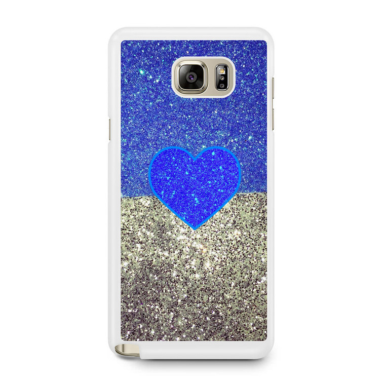 Love Glitter Samsung Galaxy Note 5 Case