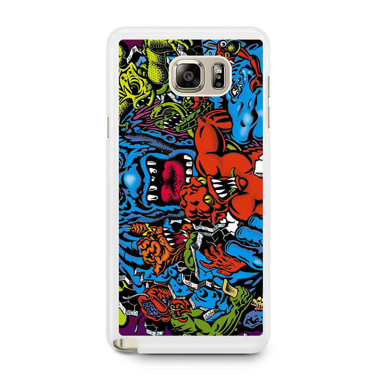 Santa Cruz Skateboard Art Samsung Galaxy Note 5 Case