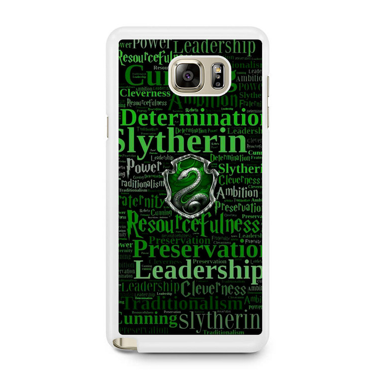 Slytherin Quote Logo Samsung Galaxy Note 5 Case