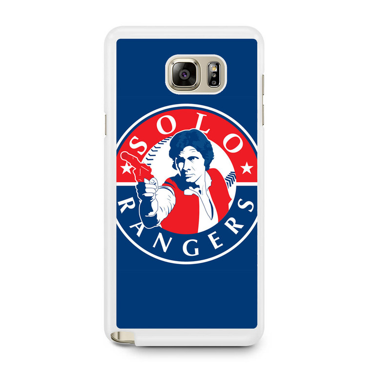 Solo Texas Rangers Samsung Galaxy Note 5 Case