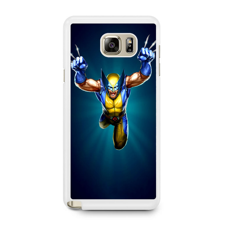 The Wolverine Marvel Artwork Samsung Galaxy Note 5 Case