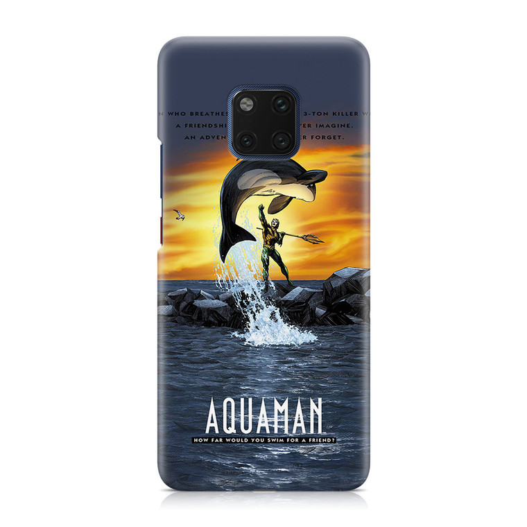 Aquaman Poster Huawei Mate 20 Pro Case