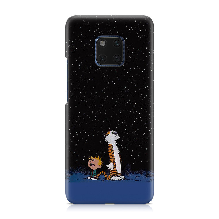 Calvin and Hobbes Space Huawei Mate 20 Pro Case