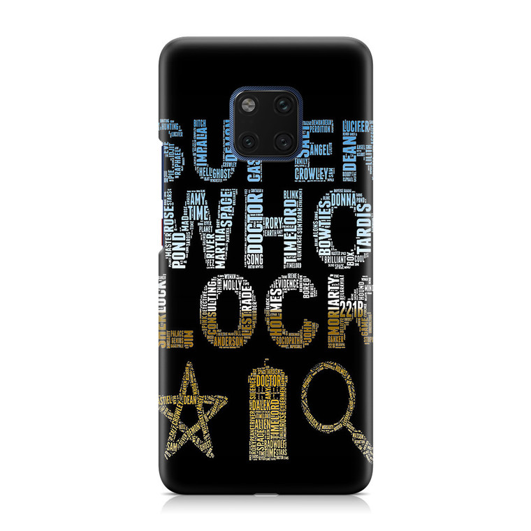 Superwho Sherlock Huawei Mate 20 Pro Case