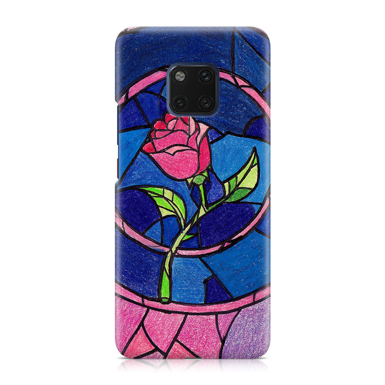 Beauty and The Beast Rose Flower Huawei Mate 20 Pro Case