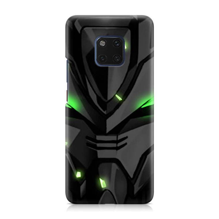 Gundam 00 Head Black Huawei Mate 20 Pro Case