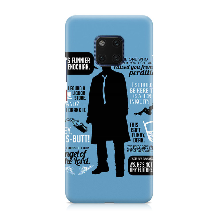 Castiel Quotes Huawei Mate 20 Pro Case