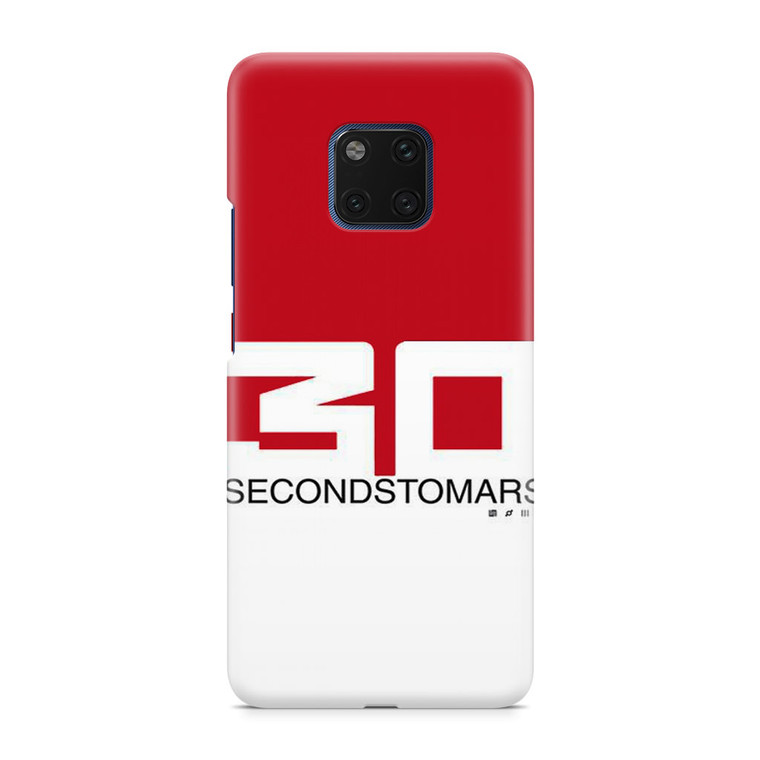 30 Seconds To Mars Red White Huawei Mate 20 Pro Case