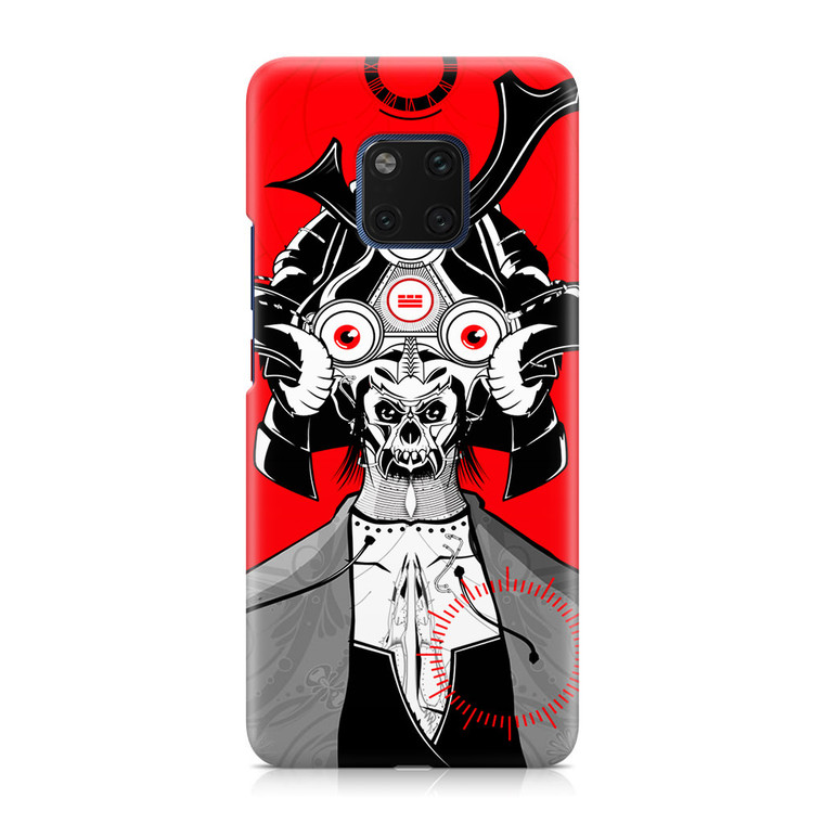 Skull Robotic Samurai Huawei Mate 20 Pro Case