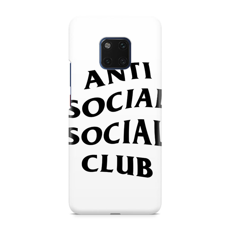 Anti Social Social Club Huawei Mate 20 Pro Case