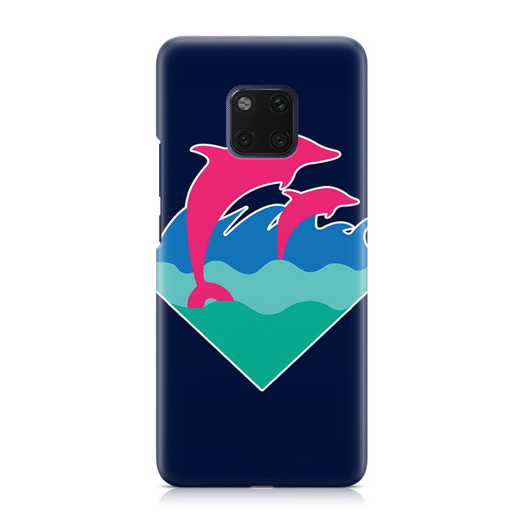 Pink Dolphin Logo Huawei Mate 20 Pro Case
