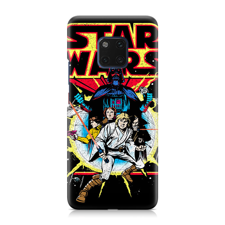 Retro Star Wars Comic Huawei Mate 20 Pro Case