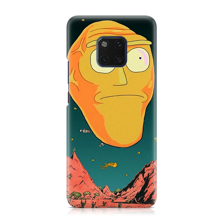 Rick And Morty Giant Heads Huawei Mate 20 Pro Case