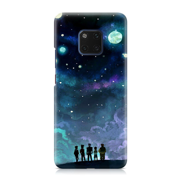 Voltron in Space Nebula Huawei Mate 20 Pro Case