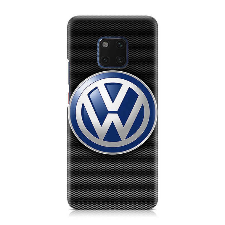 VW Logo Black Carbon Huawei Mate 20 Pro Case