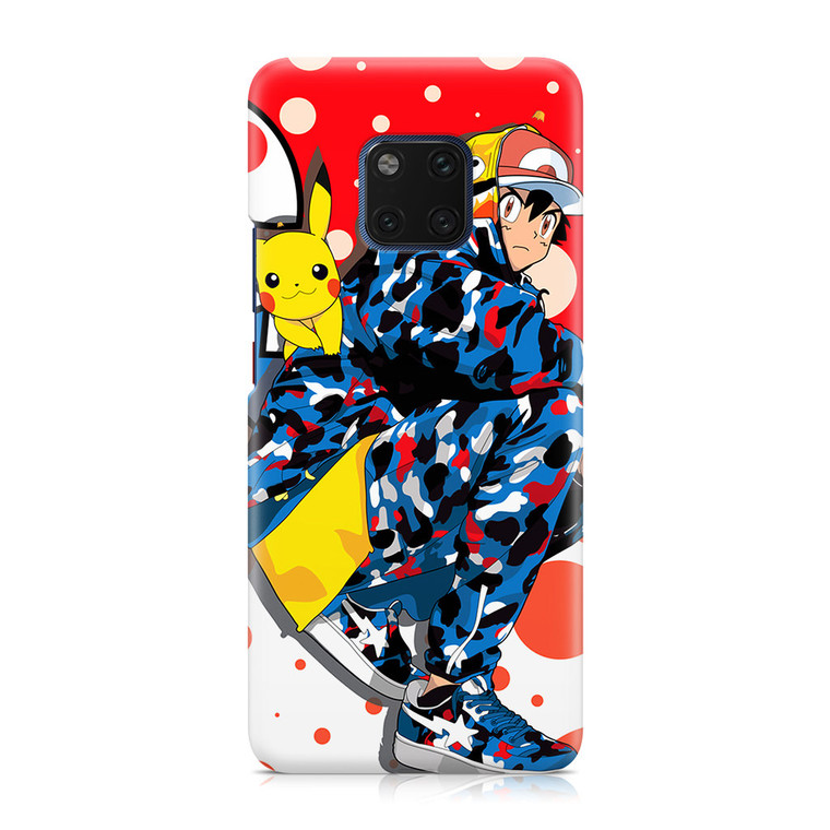 Bape Supreme Pikachu Huawei Mate 20 Pro Case