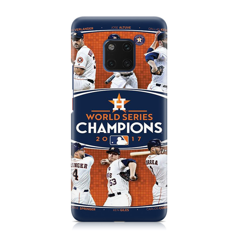 Houston Astros 2017 World Series Champions Huawei Mate 20 Pro Case