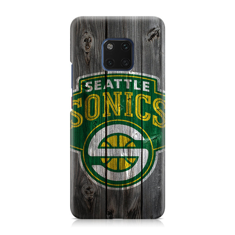 Seattle Sonics Wood Huawei Mate 20 Pro Case