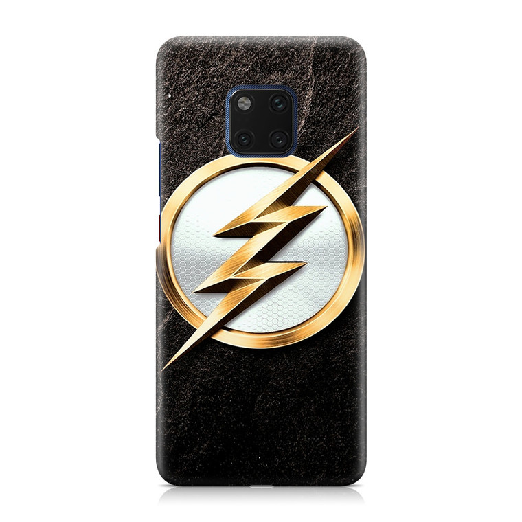 The Flash Gold Logo Huawei Mate 20 Pro Case