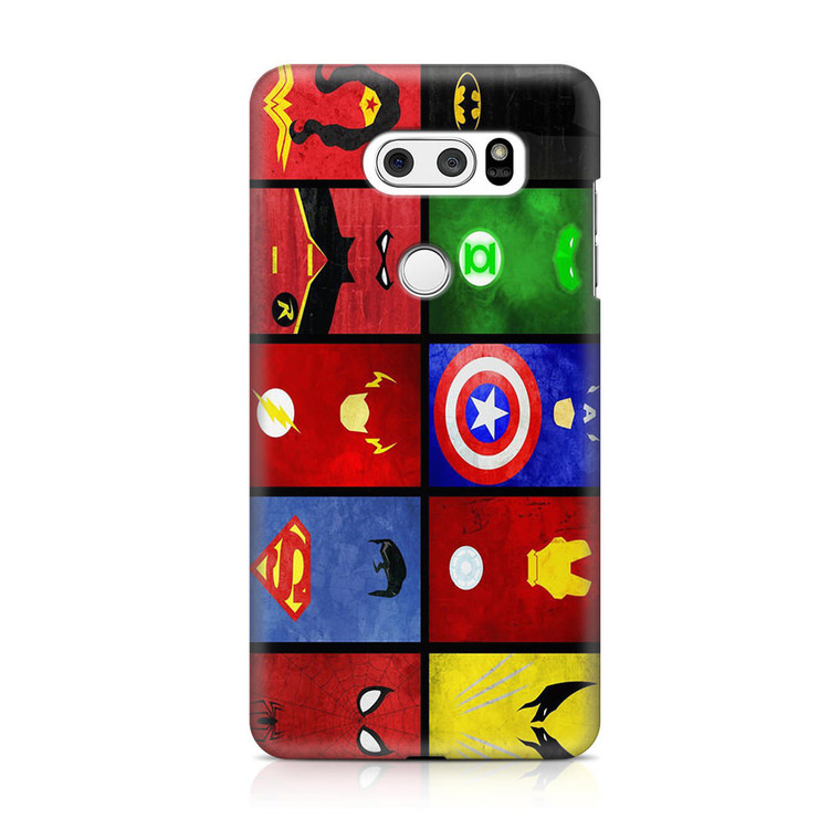 Superhero Collage LG V30 Case