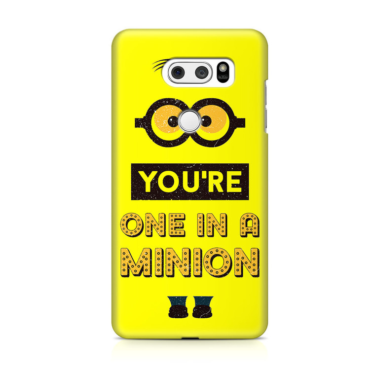 One in a Minion LG V30 Case