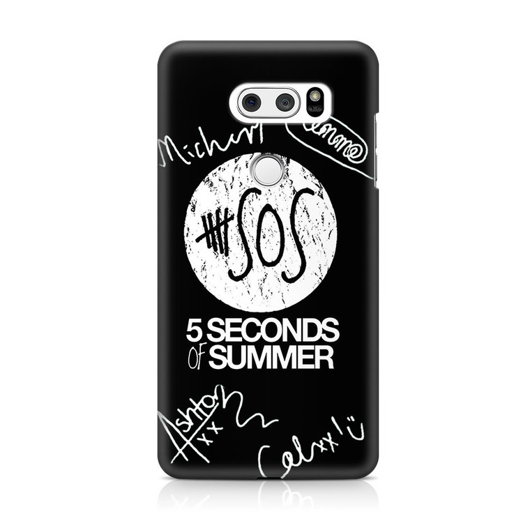 5SOS Signature LG V30 Case