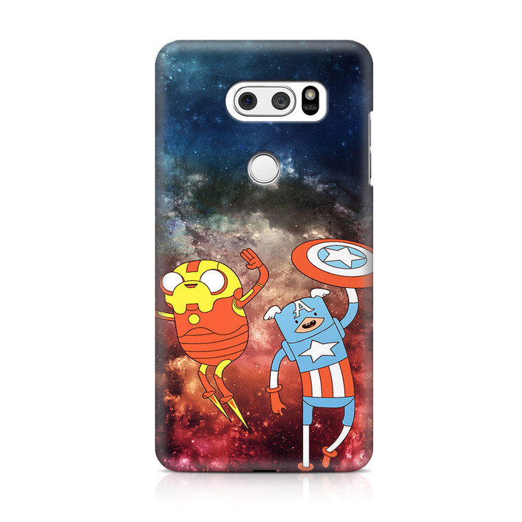 Adventure Time Avenger In Galaxy Space LG V30 Case