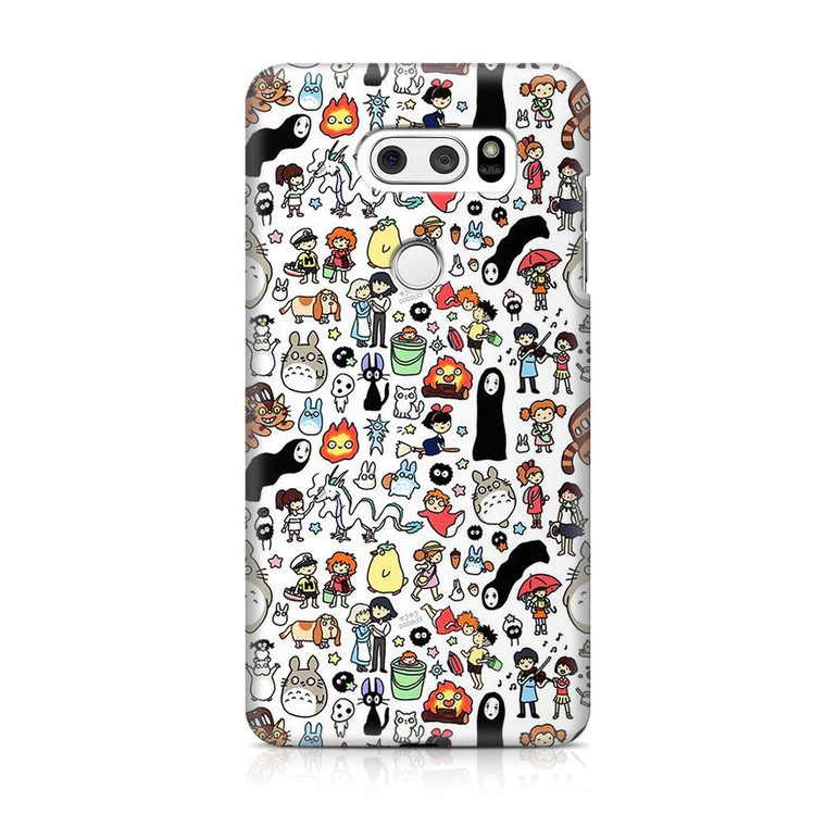 Kawaii Studio Ghibli Character LG V30 Case