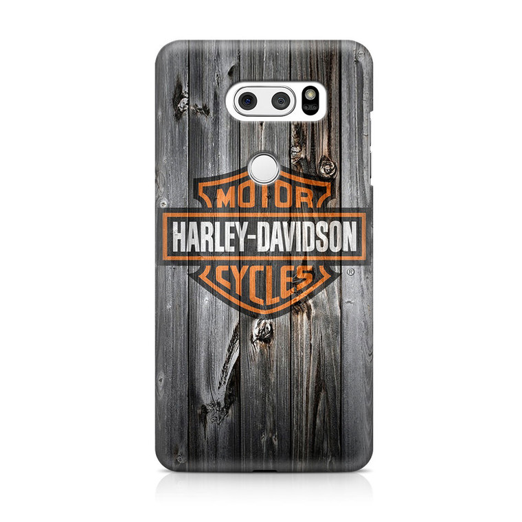 Harley Davidson Wood Art LG V30 Case