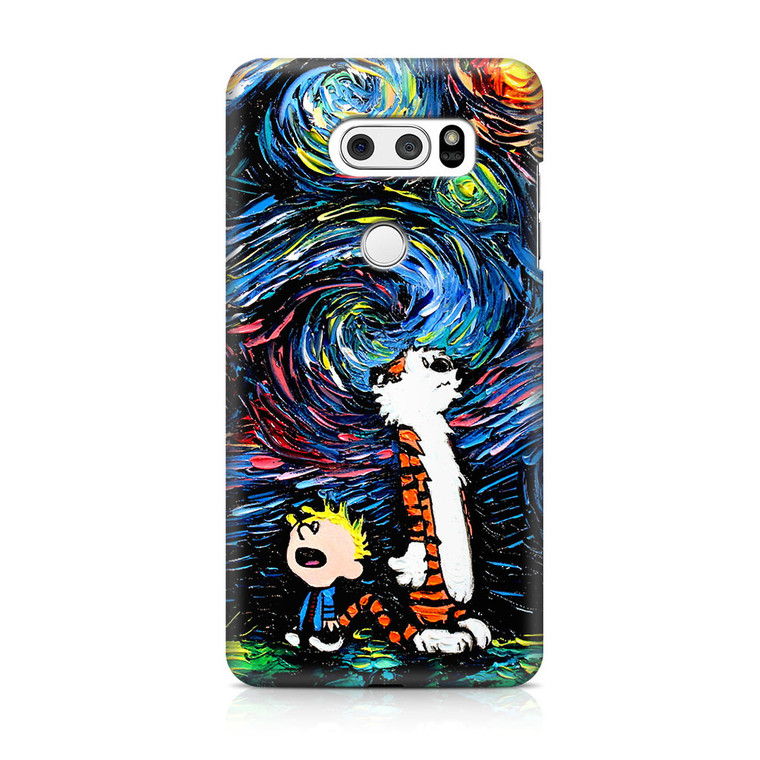 Calvin and Hobbes Art Starry Night LG V30 Case