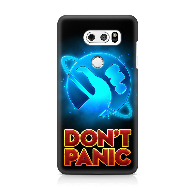 Hitchhiker's Guide To The Galaxy Dont Panic LG V30 Case