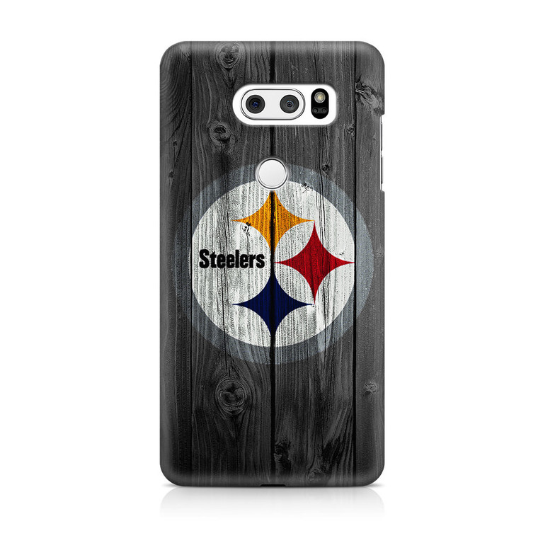 Pittsburgh Steelers Wood LG V30 Case