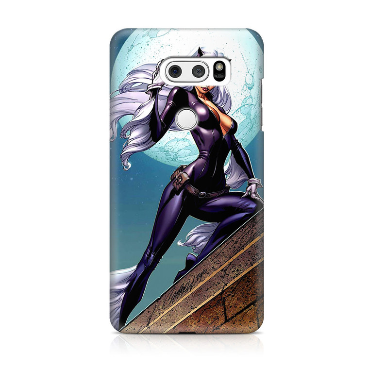 The Black Cat Marvel Comics LG V30 Case