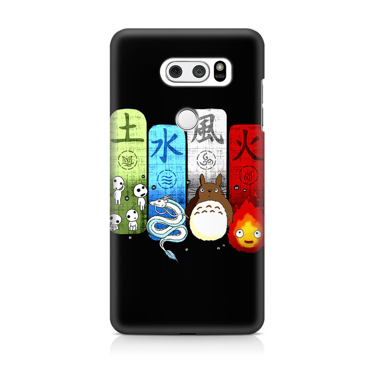 Studio Ghibli Elemental Charms LG V30 Case